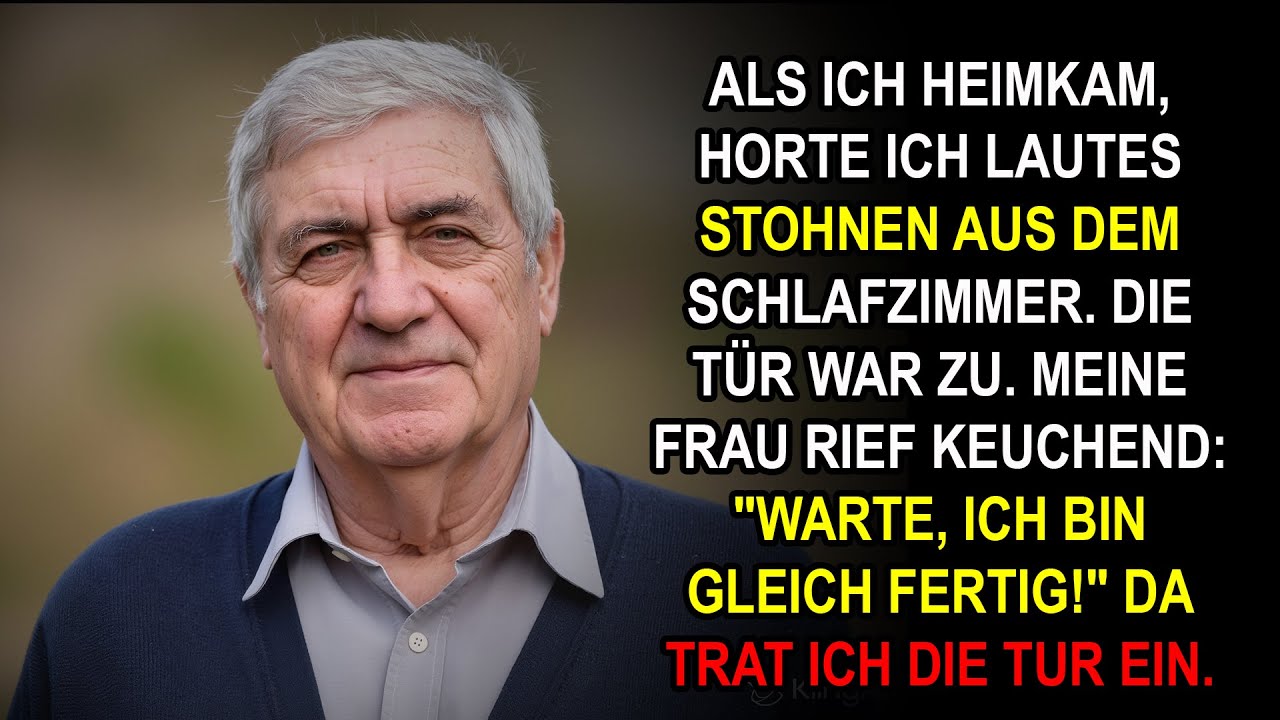 Ich kam heim, hörte Stöhnen aus unserem Zimmer – zitternd griff ich nach der Türklinke