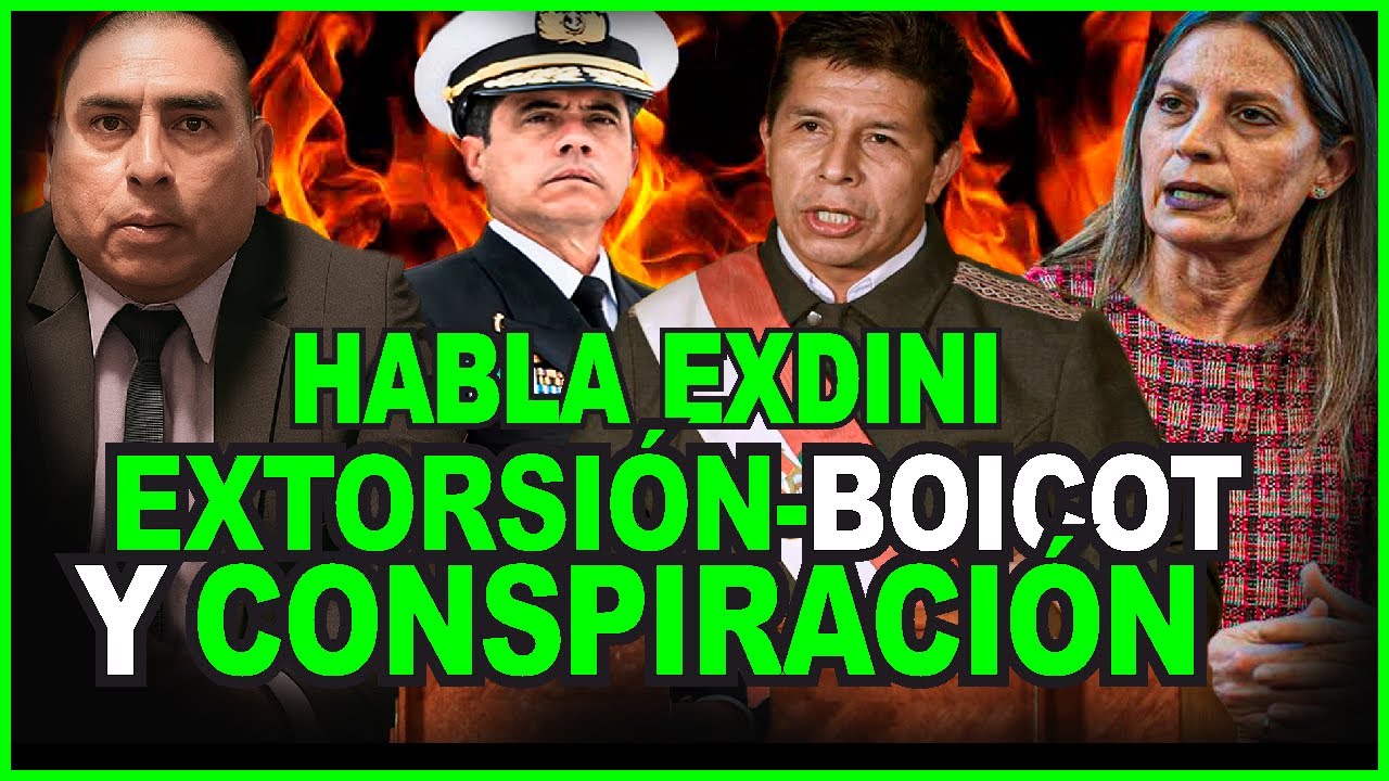 😱MalcriCarmen acusada! boicot y conspiraci&oacute;n contra Pedro Castillo! analiza ExDINI Omar Rold&aacute;n
