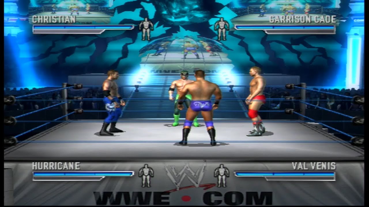 Christian vs Garrison Cade vs The Hurricane vs Val Venis (Battle Royal) - WWE Wrestlemania 21 (Xbox)