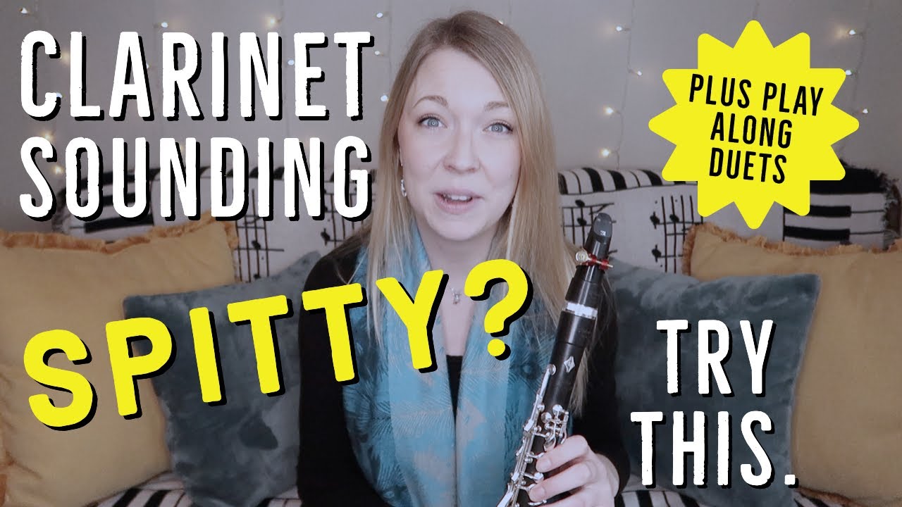Sounding spitty? Try this embouchure tip! Plus 3 Easy Duet Play-Alongs for Embouchure Strength!