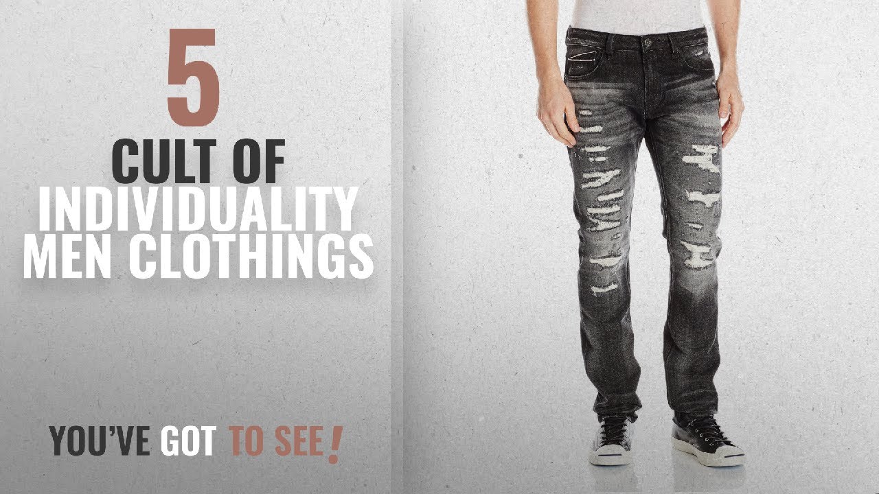 Top 10 Cult Of Individuality Men Clothings [ Winter 2018 ]: Cult of Individuality Men's Rocker Slim