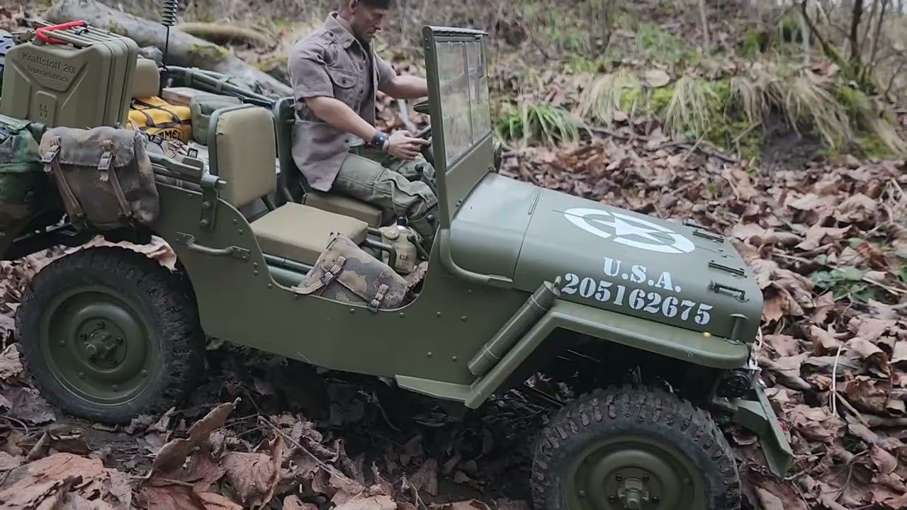 Mit dem Willys - Jeep unterwegs / Teil 2