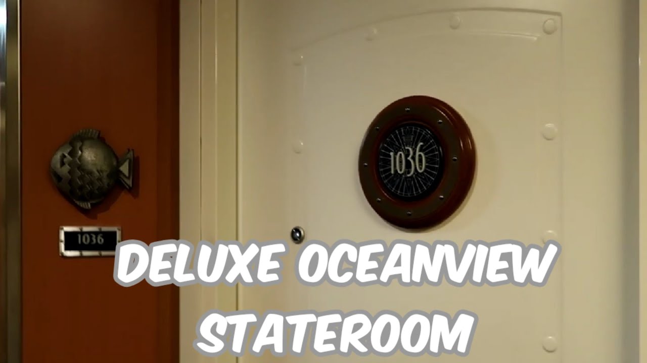 Deluxe Oceanview Stateroom - Kabinentour auf der Disney Magic