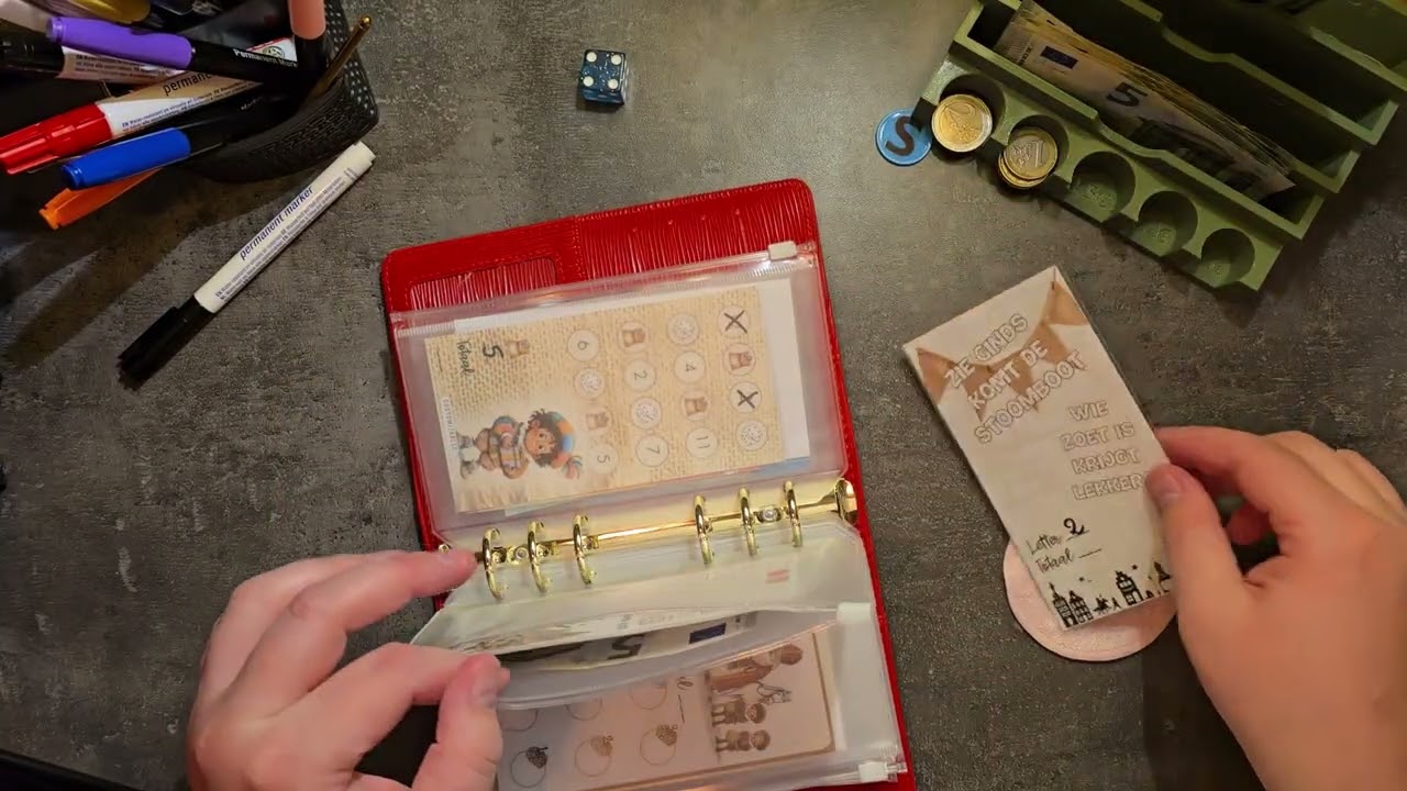Dag 27 | Nieuwe sint map & Eerste €85 Gespaard! 💸🎁✨