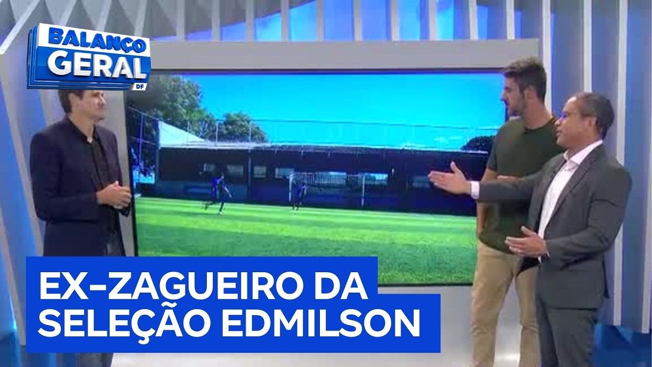 Ex-zagueiro Edmilson debate papel dos pais na formação de atletas em evento no DF | Balanço Geral DF