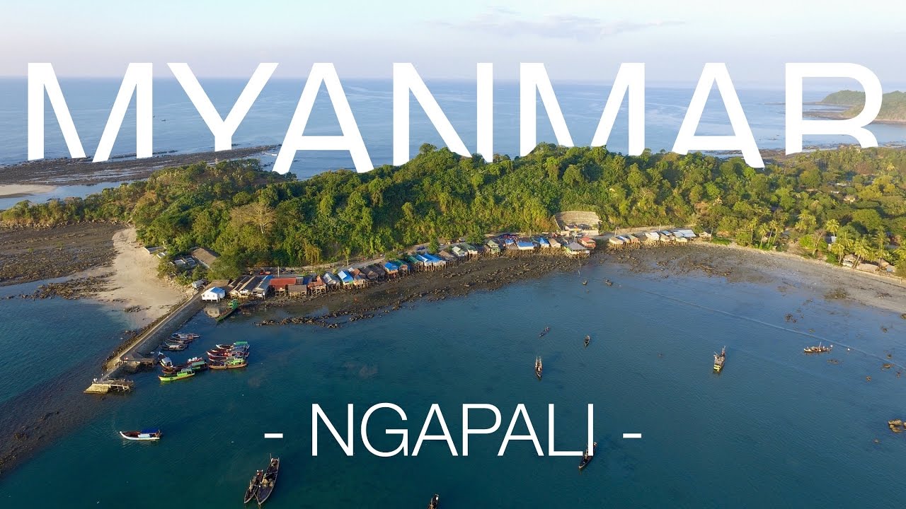 Land of Golden Pagodas (1/5) - Myanmar | Ngapali (4K, drone)