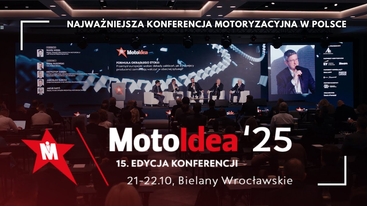 Moto Idea 2025 \ Tak wyglądała 15. edycja najważniejszej konferencji motoryzacyjnej w Polsce