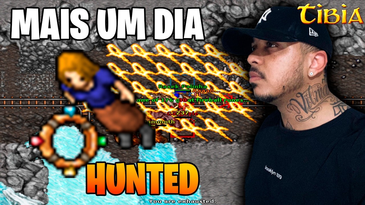 Mais um Dia HUNTED no GLOBAL ! !service  - Tibia Global  - DRACOBRA #tibiaglobal   #tibia