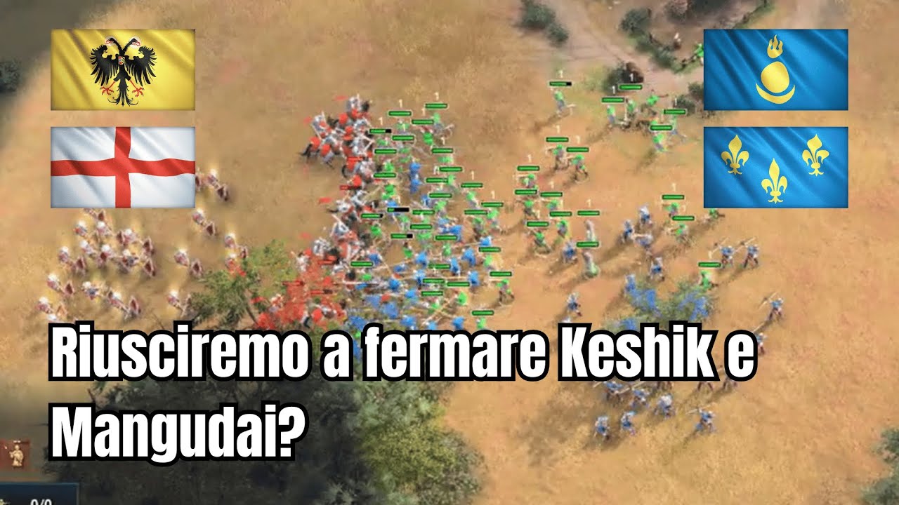 Riusciremo a fermare Keshik e Mangudai? – Age of Empires 4 Gameplay