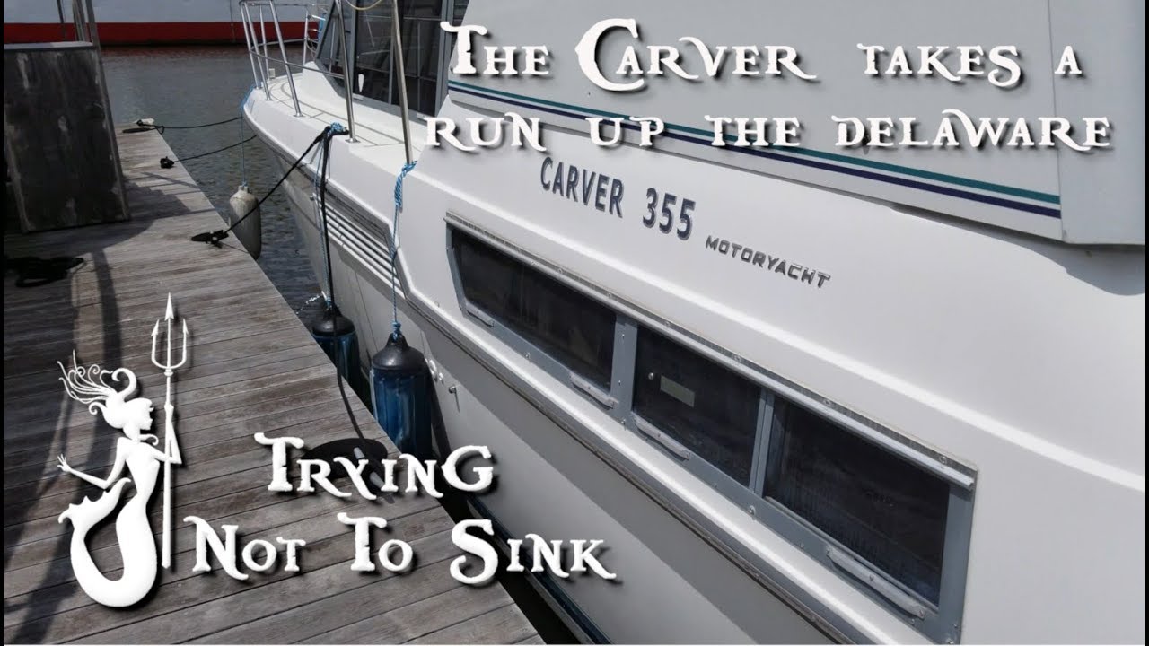 We cruise our Carver 355 from Philly to Bristol E48