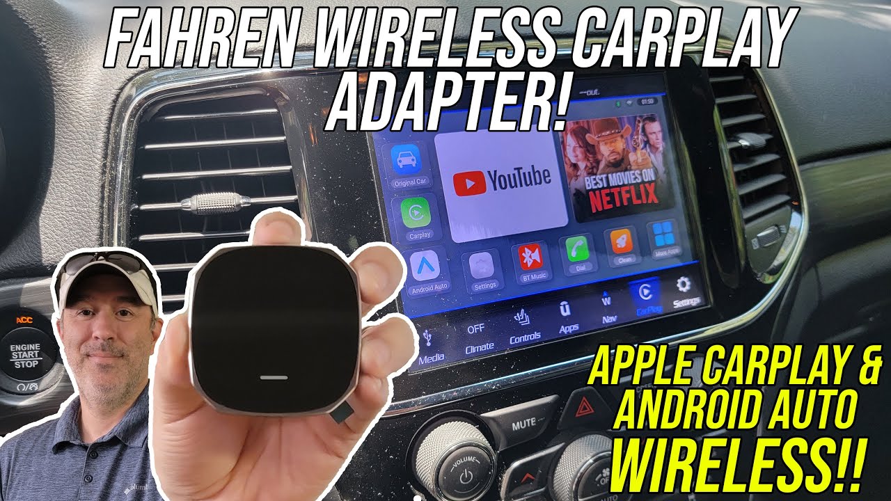 Get Apple CarPlay & Android Auto WIRELESS with Fahren Carplay Adapter
