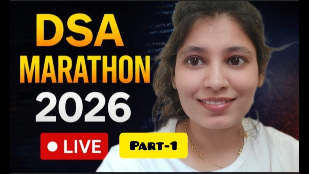 🔴 DSA Marathon LIVE | Hashing in Python | Interview Questions Practice