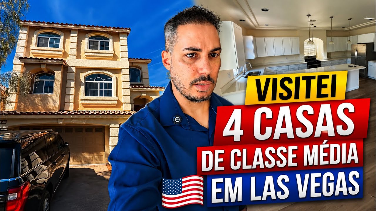 Quanto custa morar no deserto? Olha essas 4 casas em Las Vegas