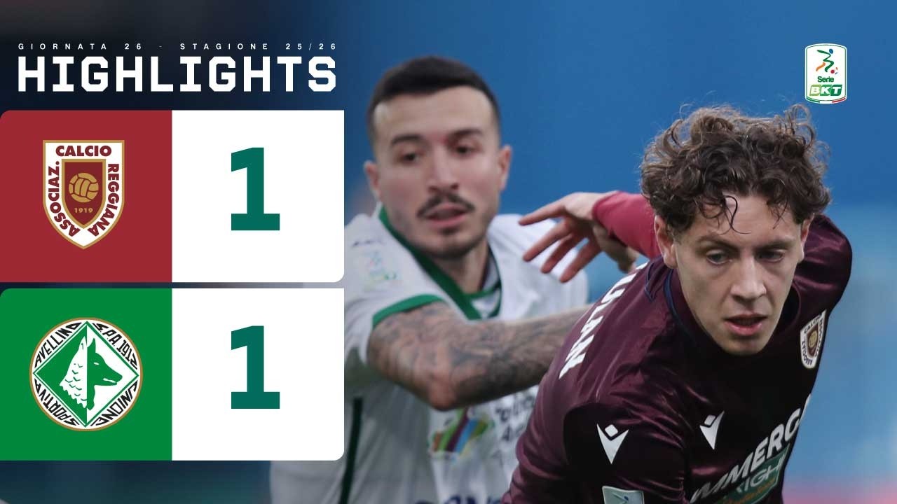 Reggiana-Avellino 1-1 | BALLARDINI conquista un punto all'esordio  | HIGHLIGHTS Serie BKT