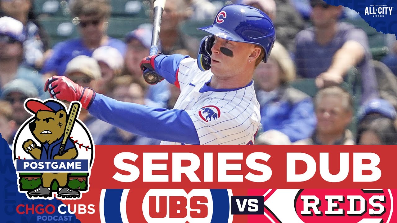 Pete Crow-Armstrong HOT & Cubs Take Series Over Reds at Wrigley! | CHGO Cubs POSTGAME Podcast