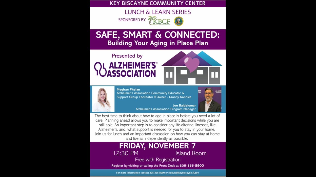 Meghan Phelan, Alzheimer's Association | Safe, Smart, & Connected: Building Your Aging in Place Plan