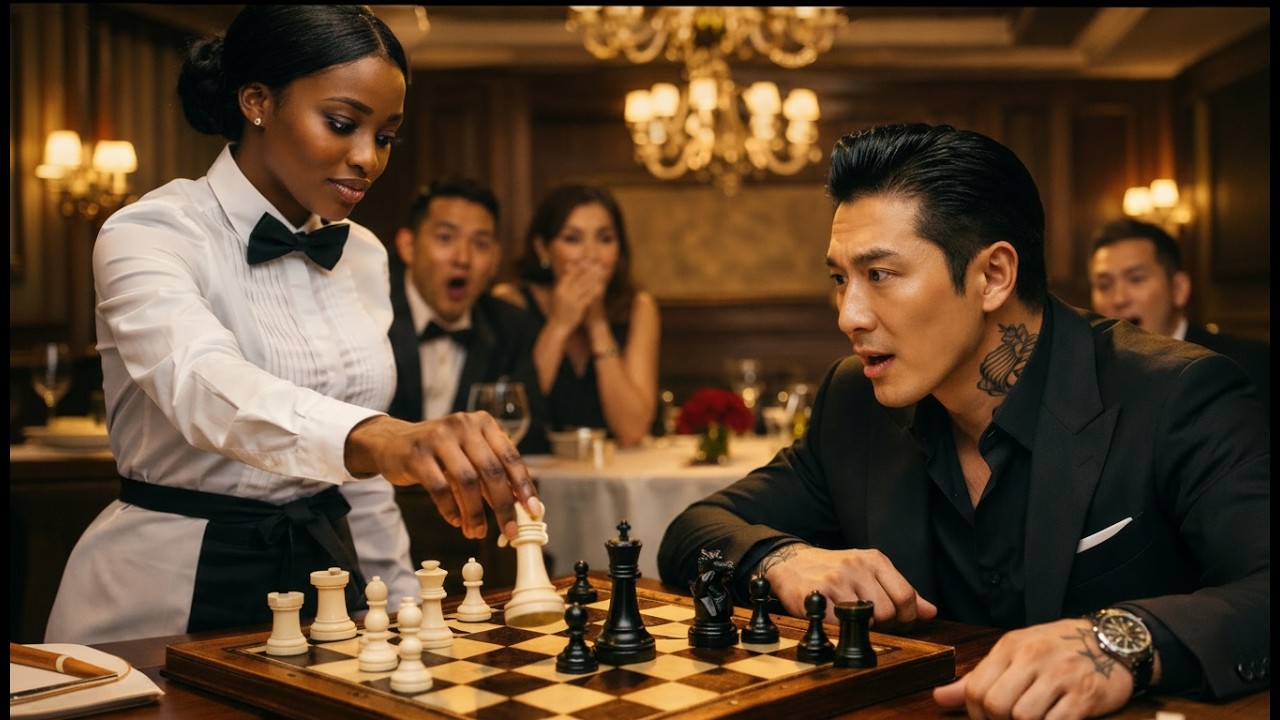 If You Can Beat Me at Chess, I’ll Marry You. Korean Mafia Boss Dared the Waitress— Everyone Froze