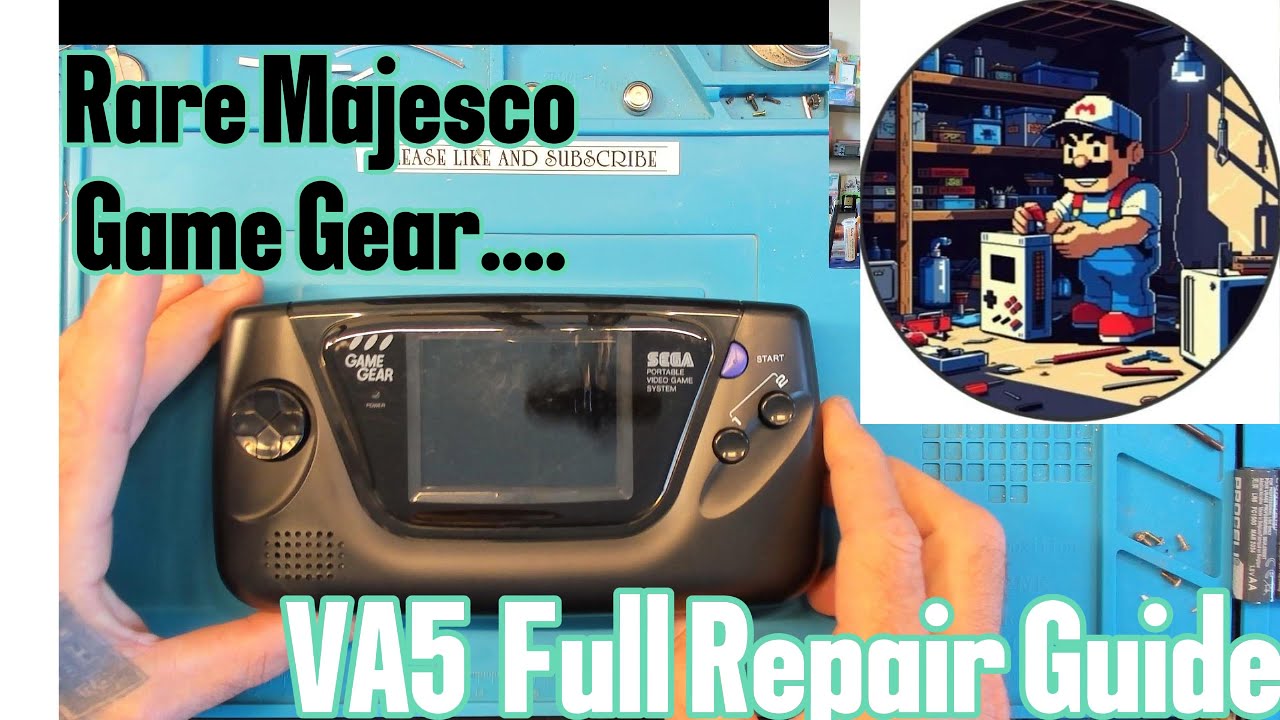 A Rare Majesco Game Gear  Full teardown and recap