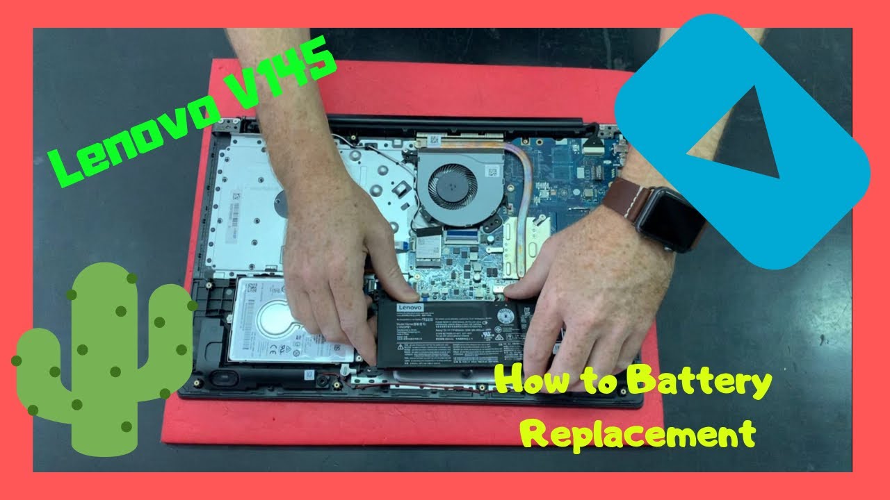 How to Battery Replacement Lenovo V145 Disassembly