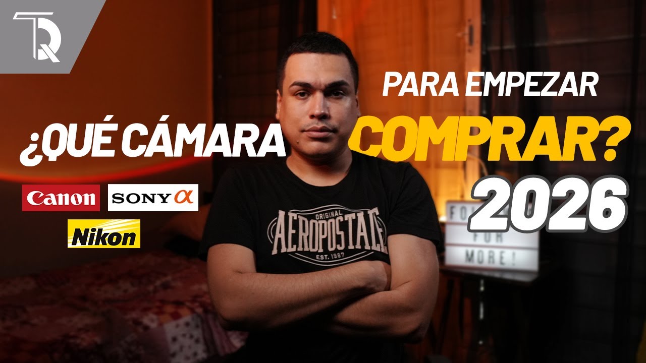 ¿Cuál es la MEJOR Cámara Para Empezar en Fotografía y Video 2026?