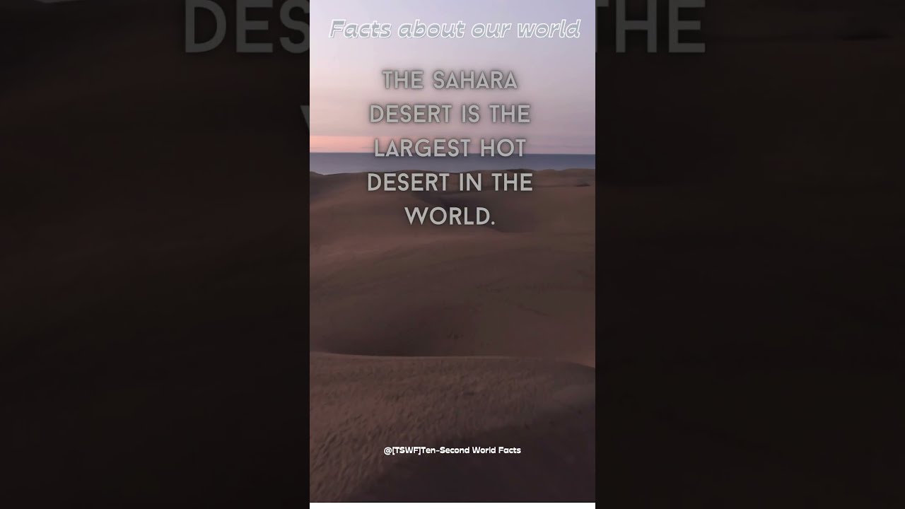 Desertfact#1