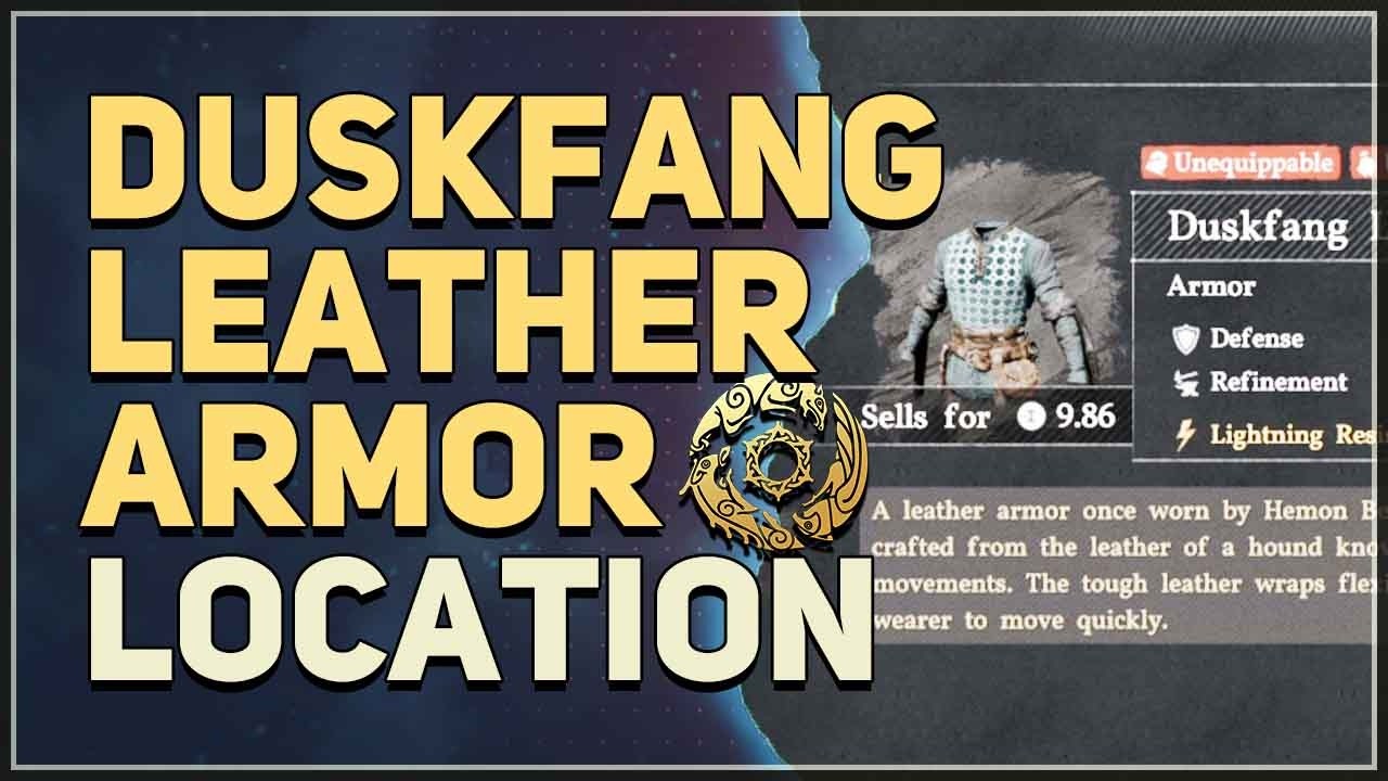 Duskfang Leather Armor Location Crimson Desert