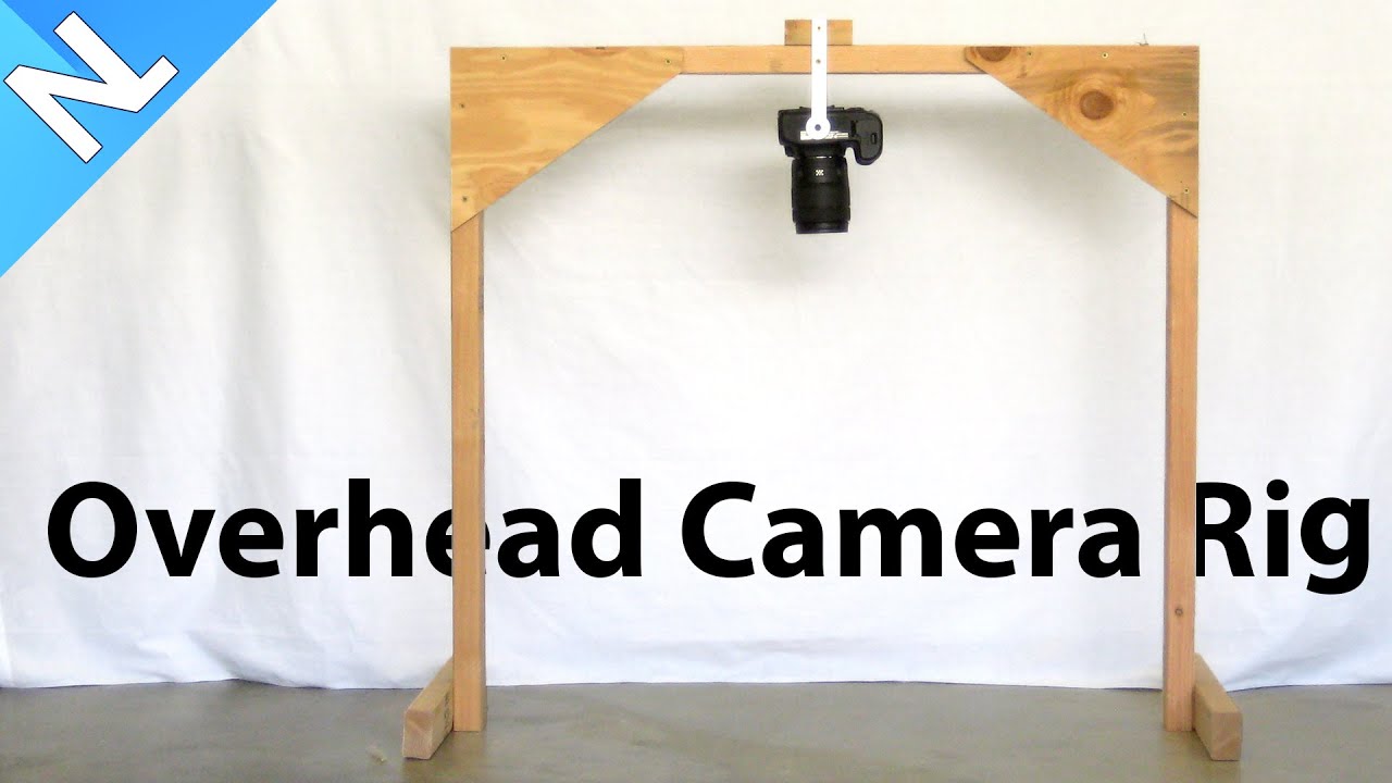 Easy Overhead Camera Rig // DIY woodworking