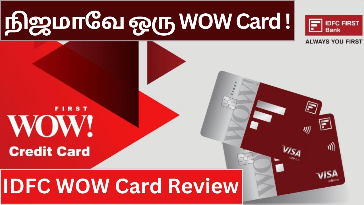 IDFC First Credit Card Review - Really a WOW Card !! - Tamil