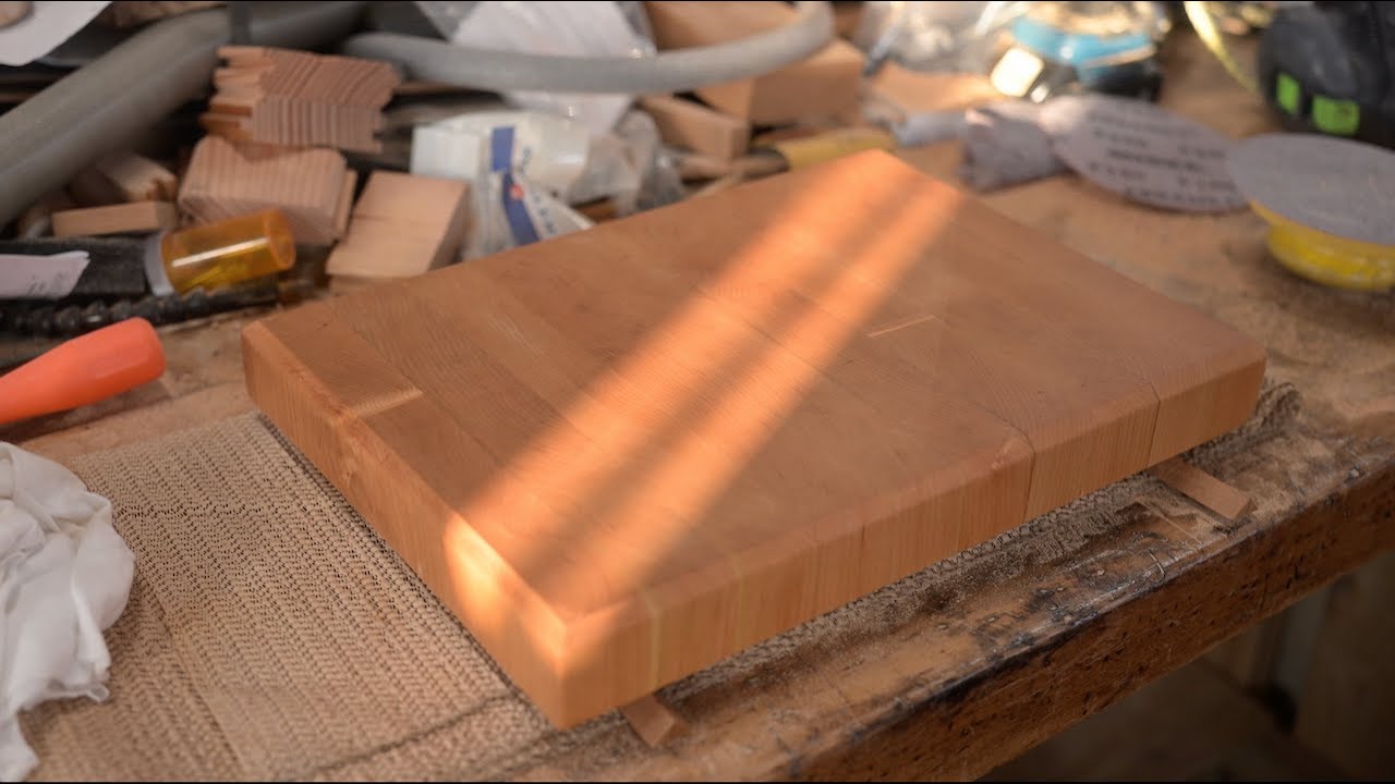 From Scratch to Cutting Board - The Process of Making a Simple Cutting Board