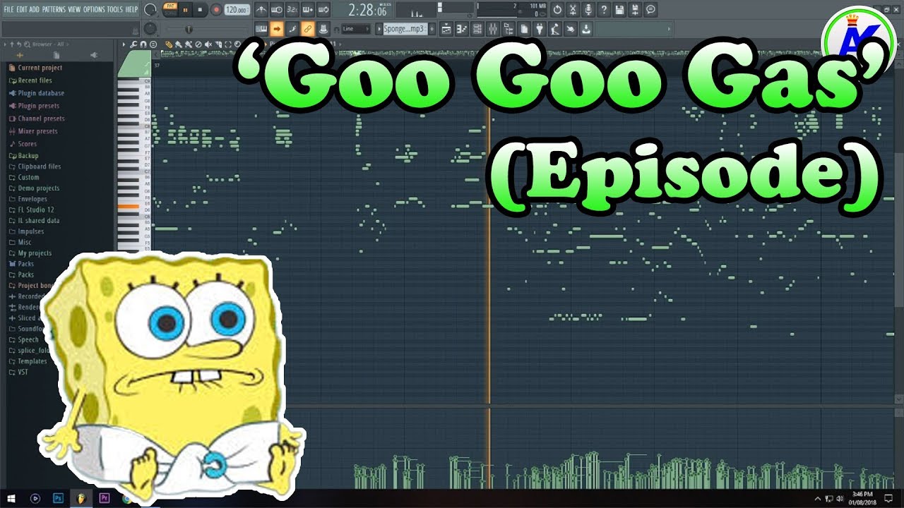 SpongeBob - Goo Goo Gas (Full Episode) In MIDI Format