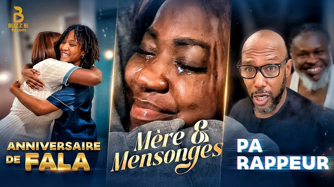 Tournage S&eacute;rie M&egrave;re & Mensonges : Anniversaire de Fala Wade et les Pa Rappeur