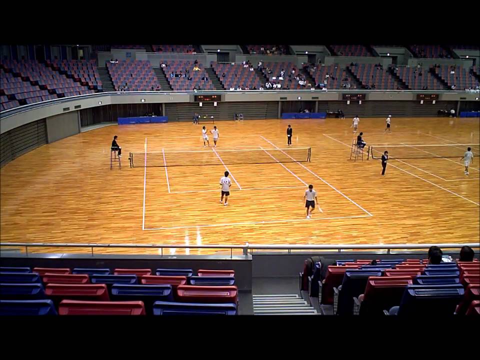 [one315]ソフトテニス学生東西対抗戦2010　男子：第１次戦・第１試合 2/2