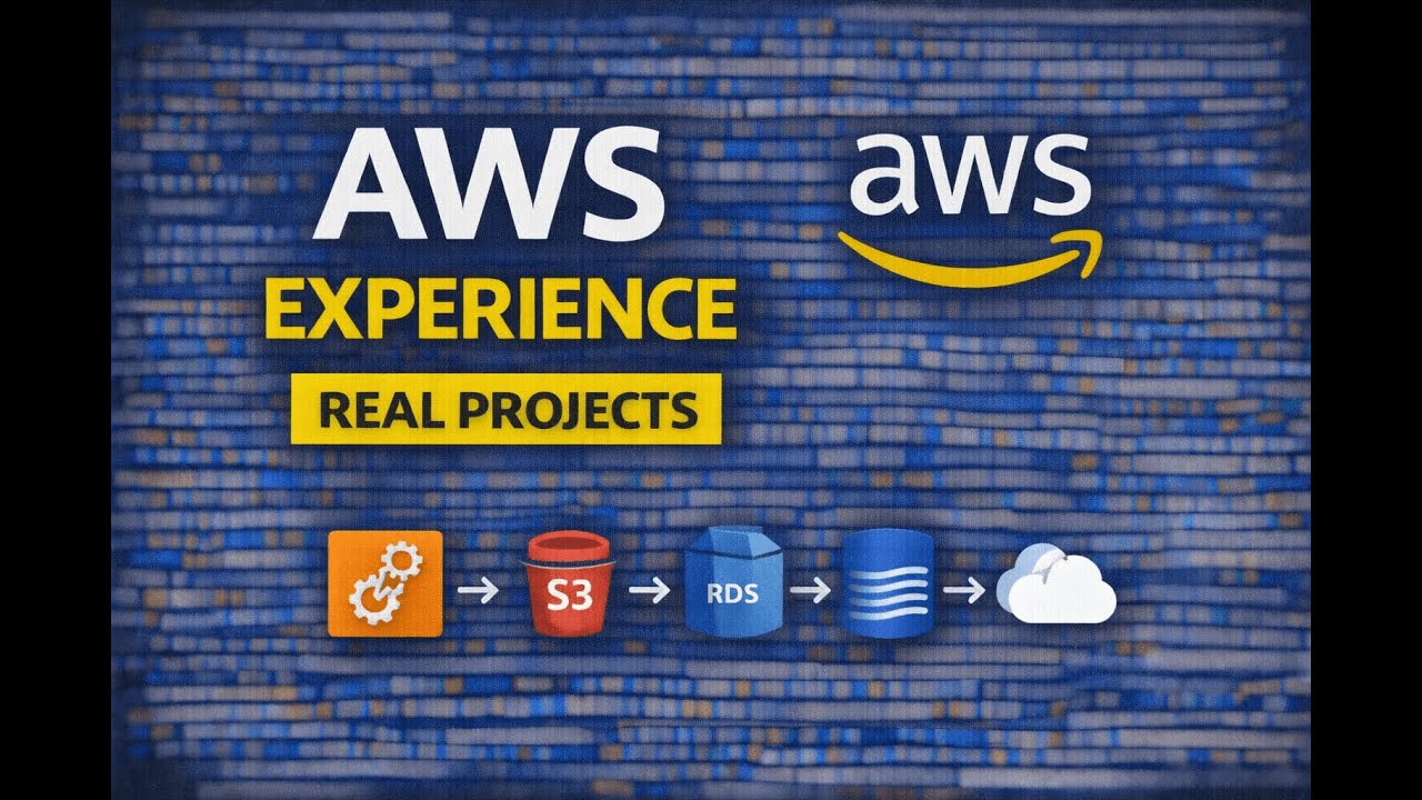 My Experience with AWS Services  | Backend Developer Interview Answer (Real Projects)