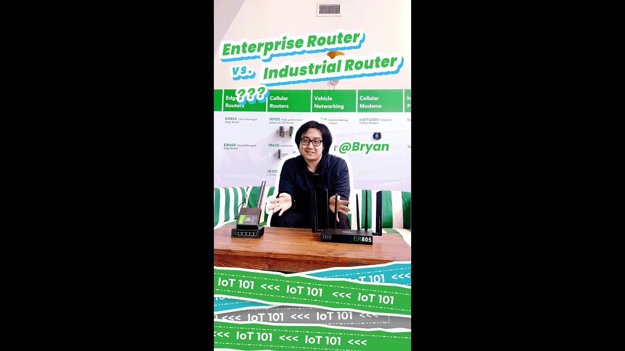 Enterprise Router vs  Industrial Router | IoT 101
