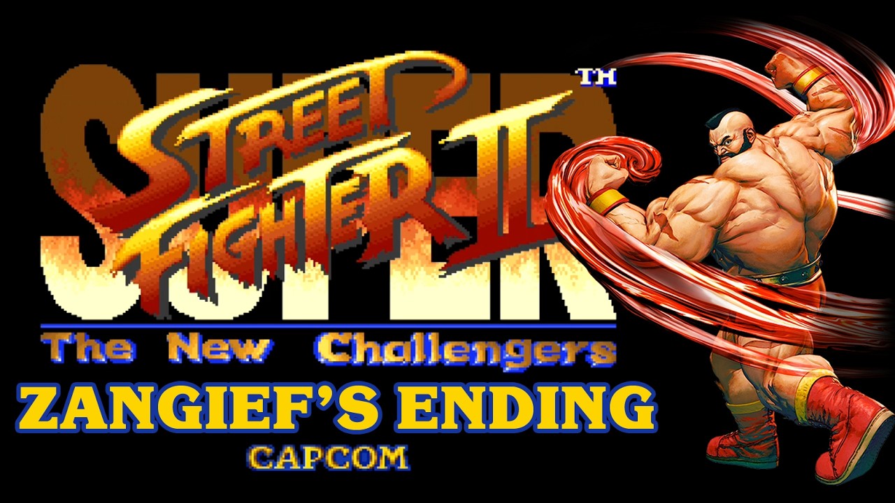 Super Street Fighter II: The New Challengers | Zangief Ending | Super Nintendo Entertainment System