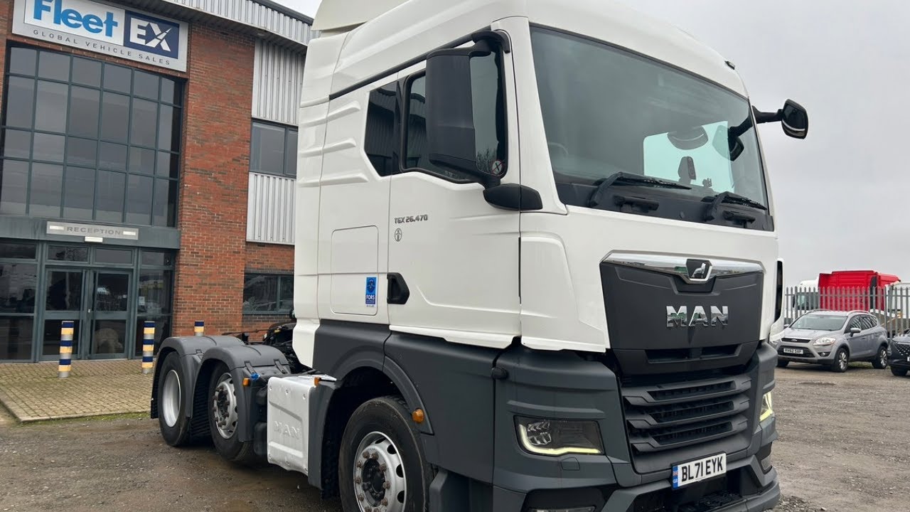 MAN TGX 3 26.470 *EURO 6* GM 6X2 TRACTOR UNIT 2022 – BL71 EYK