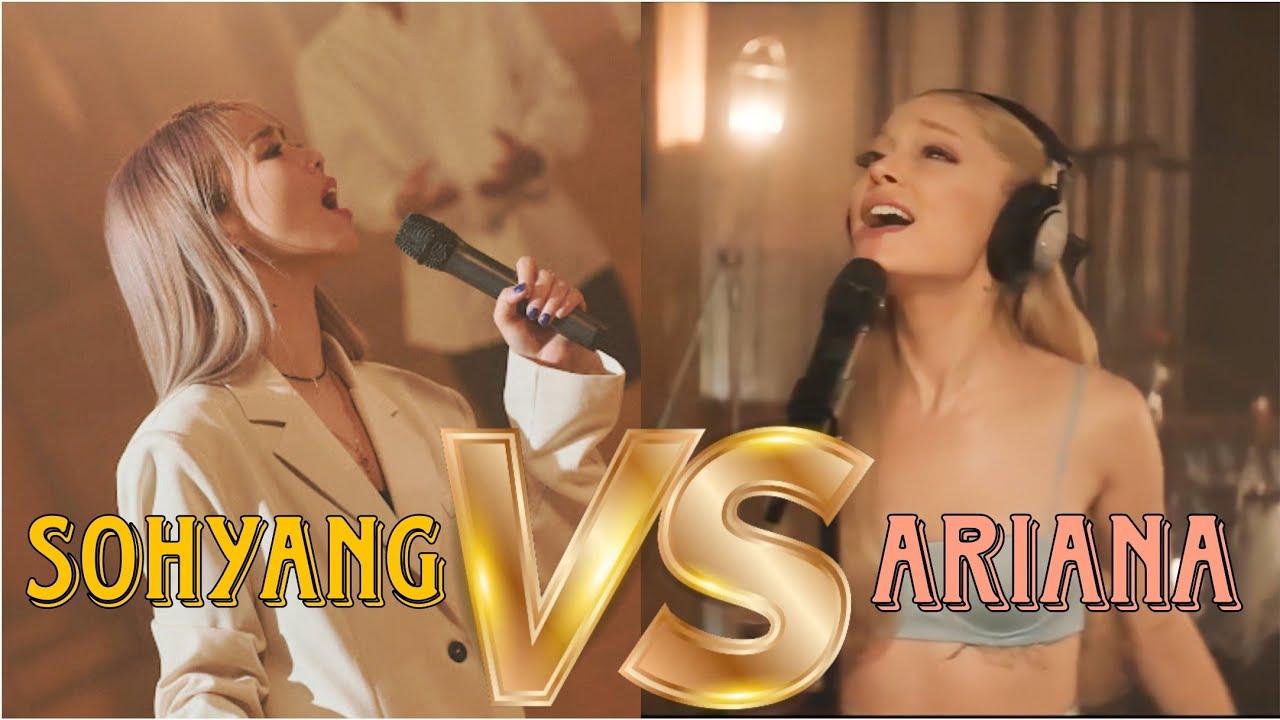 Ariana Grande Vs. SoHyang: Live Belting/Mixed Notes (C5-B5)