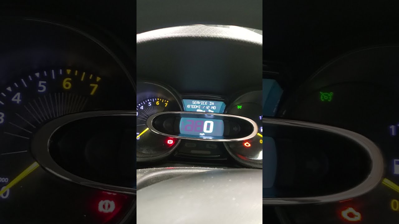 How to Reset service light Renault Clio 2013 2014 2015 2016