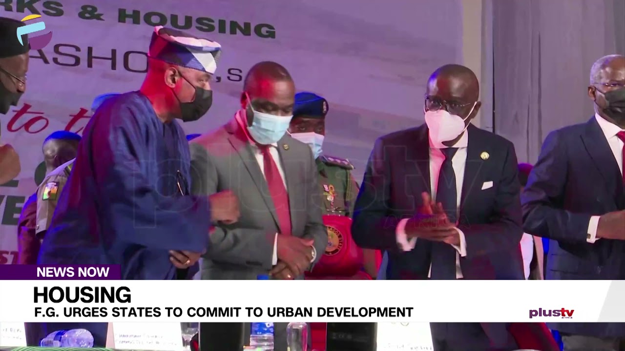 F.G Urges States To Commit To Urban Development | NEWS