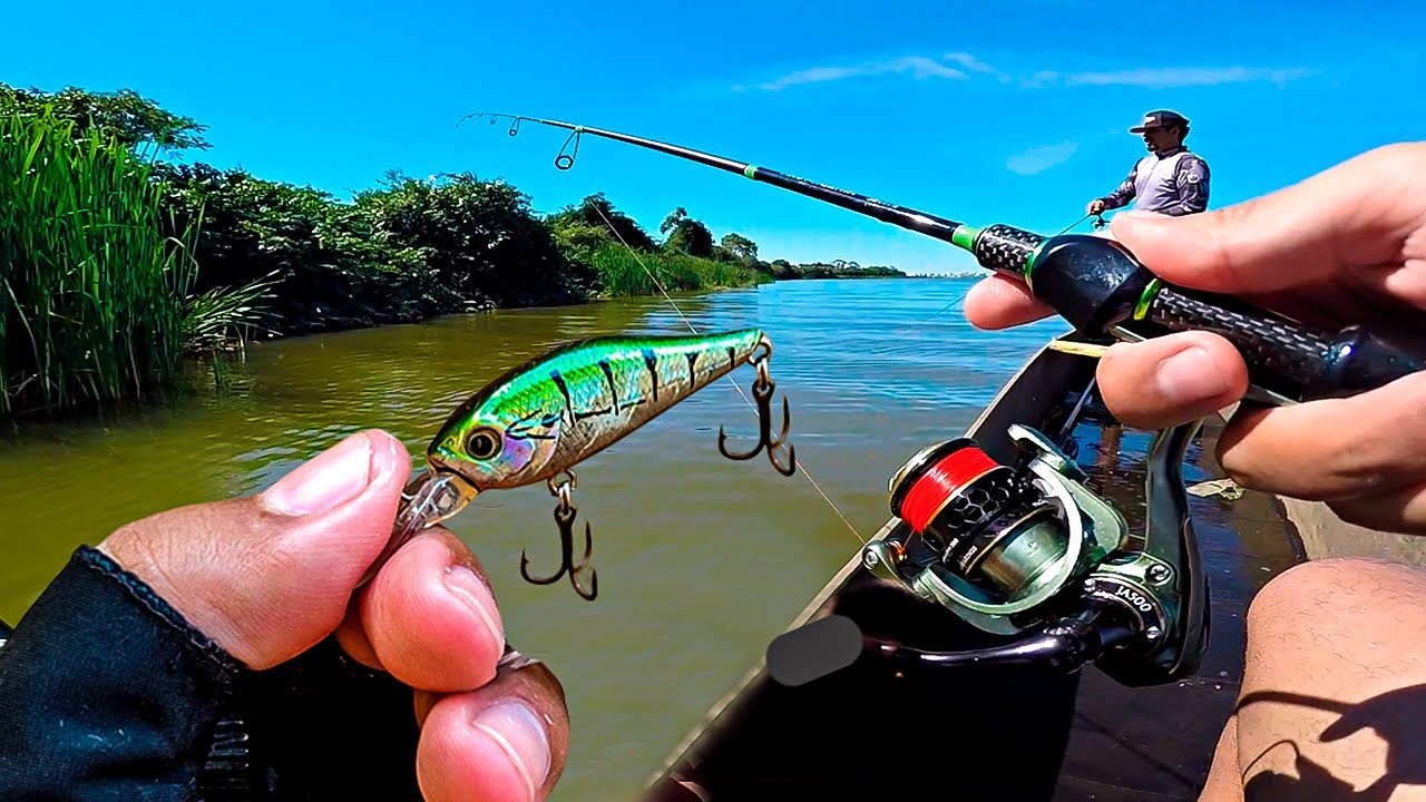 A ISQUINHA QUE SÓ GOSTA DE PEGAR TROFÉU!! Pescaria Ultralight