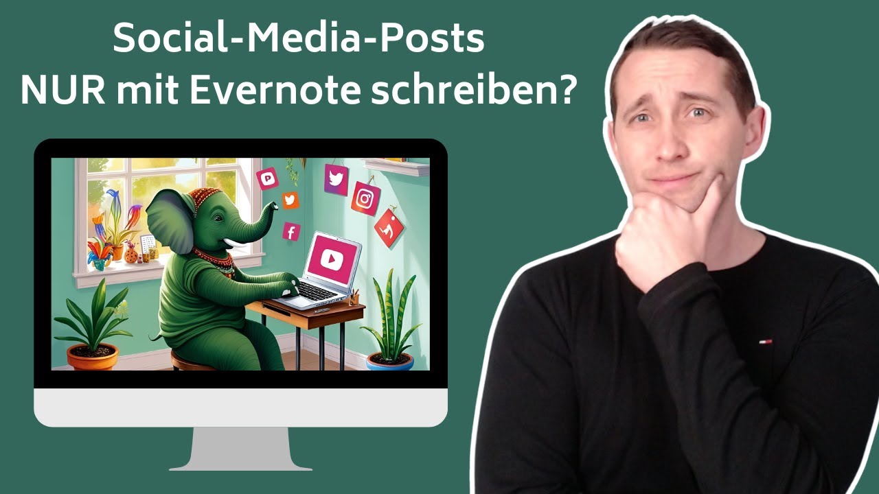 Social-Media-Posts von Evernote schreiben lassen - gute Idee?