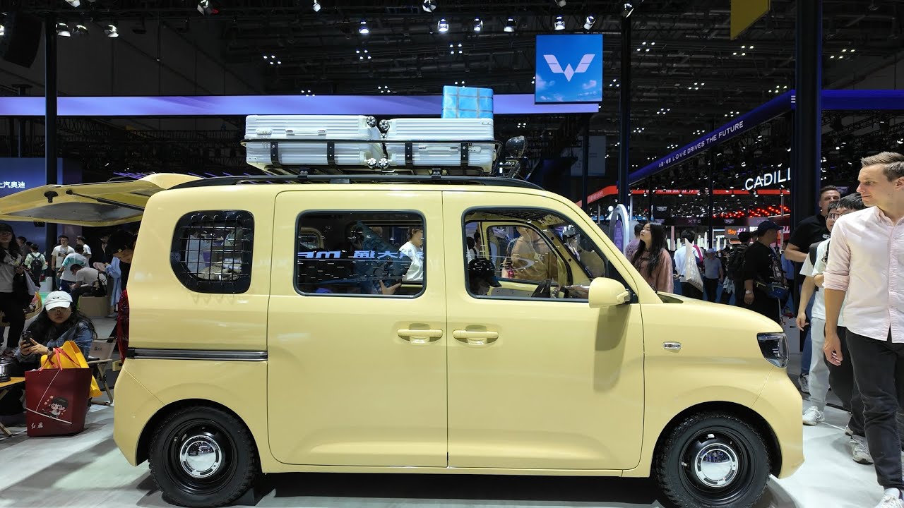 2025 Wuling Zhiguang EV modification exterior and interior space video (4K)
