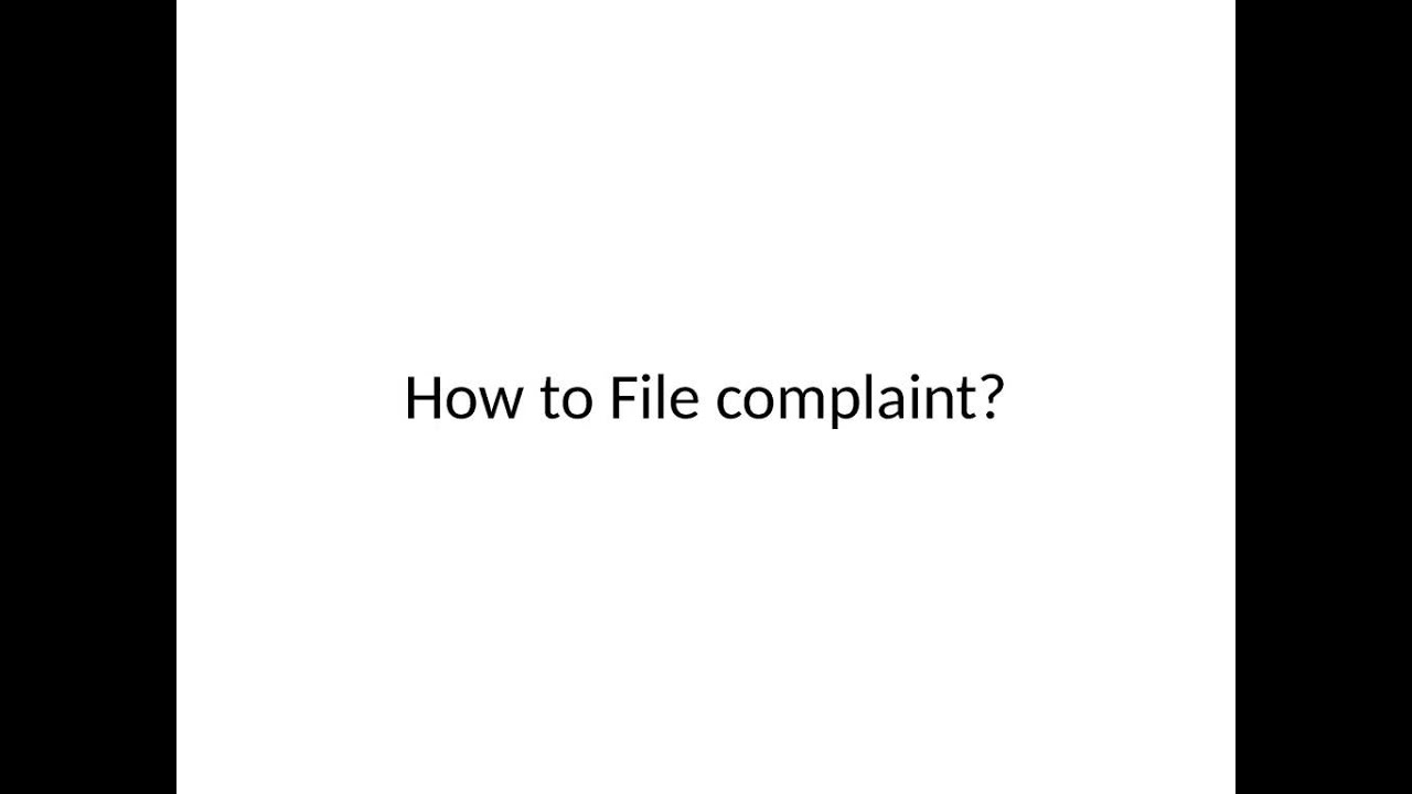 Consumer complaint site in India