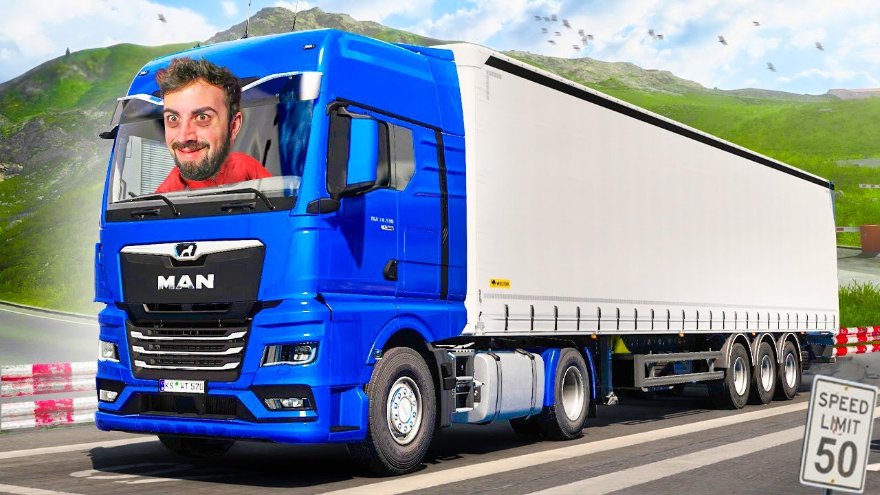 LA RUTA MÁS LARGA EN CAMIÓN de EURO TRUCK SIMULATOR 2 😱