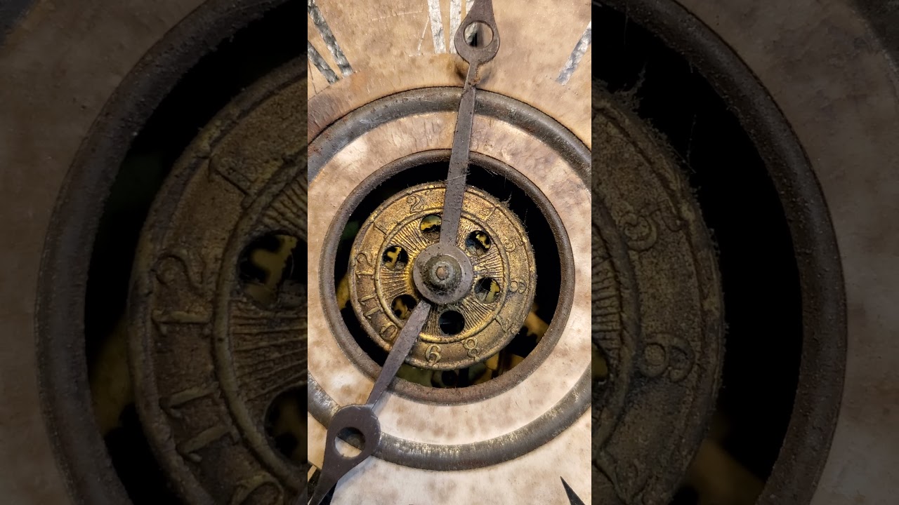 Ingraham Gingerbread Clock with Alarm