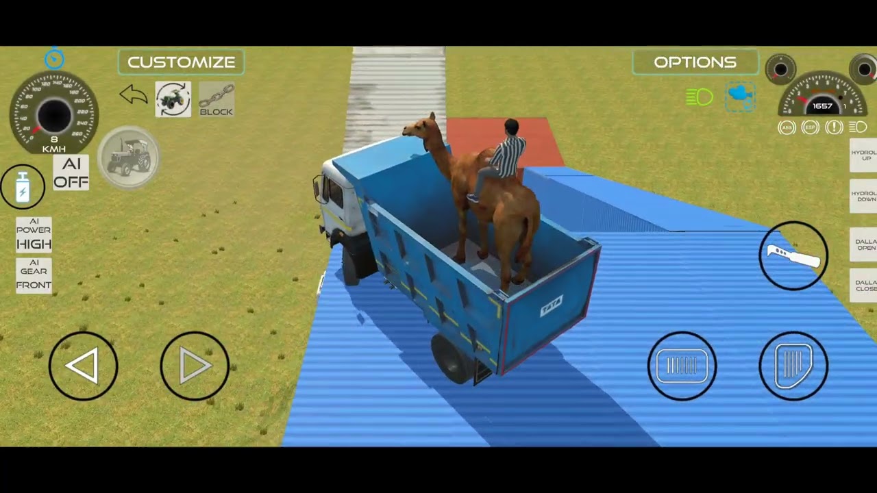 Bhaii ye kya hogya😲 #camel #viral #automobile #games 