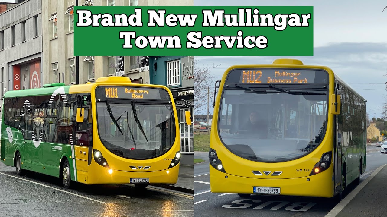 Brand New Mullingar Town Service! | Observations & ride onboard WM425 (191-D-35752) on route MU1