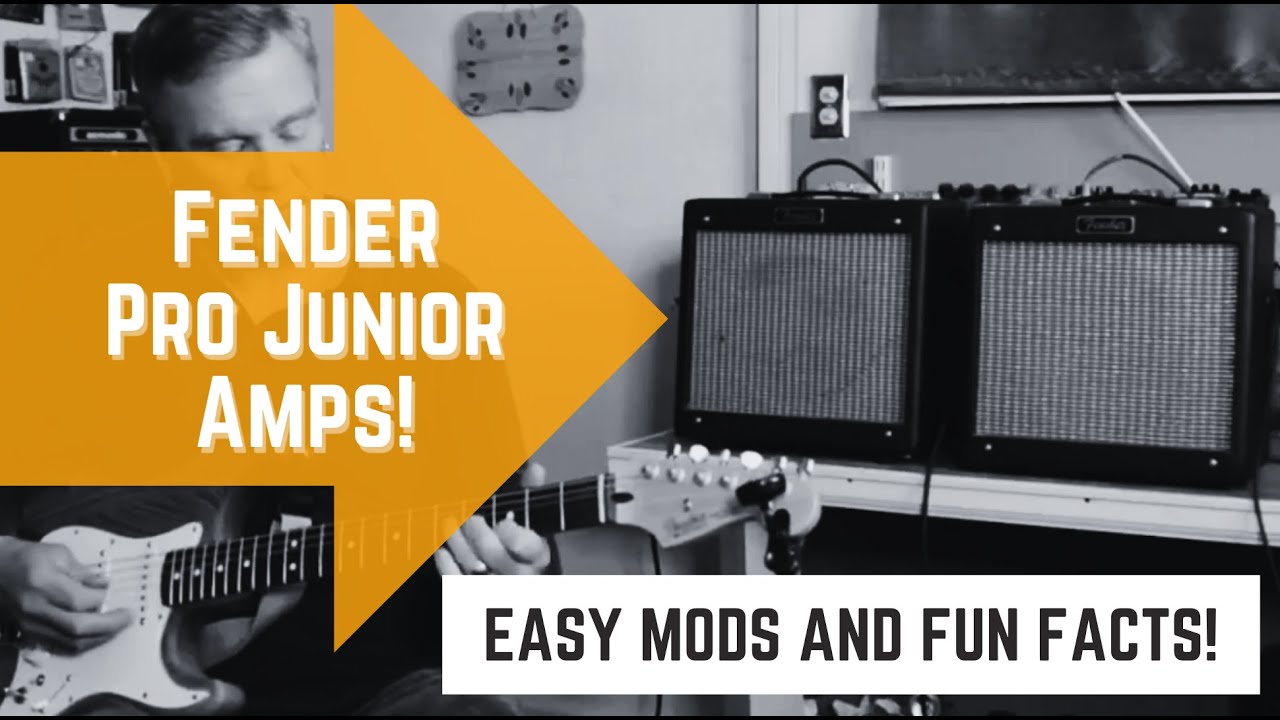 Модификации усилителей Fender Pro Junior!