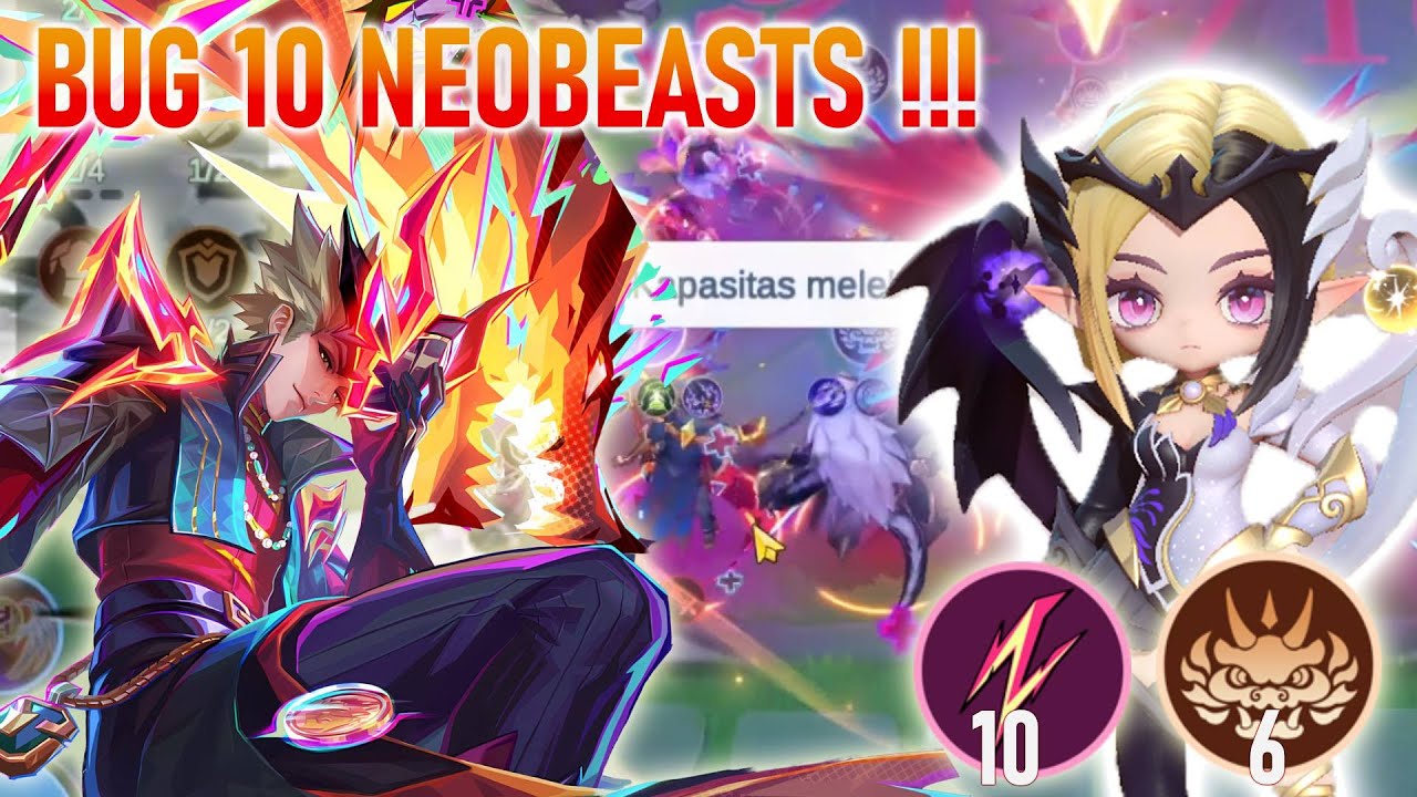 BUG 10 NEOBESAT COMMANDER LUNOX DENGAN 6 SOUL VESSEL !!! COMBO PUSH RANK TERKUAT DI MAGIC CHESS GOGO