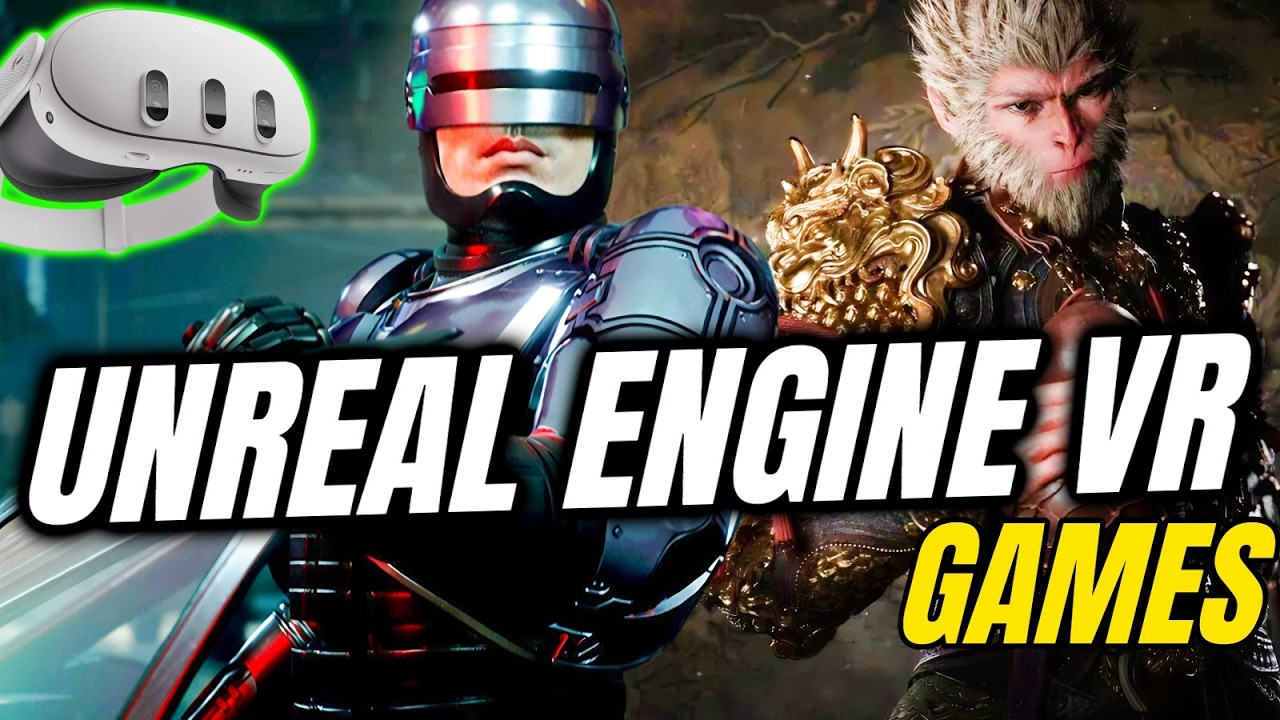 16 самых реалистичных VR-игр на движке Unreal Engine (UEVR)! Для Meta Quest 3, PSVR 2 и PCVR // Н...